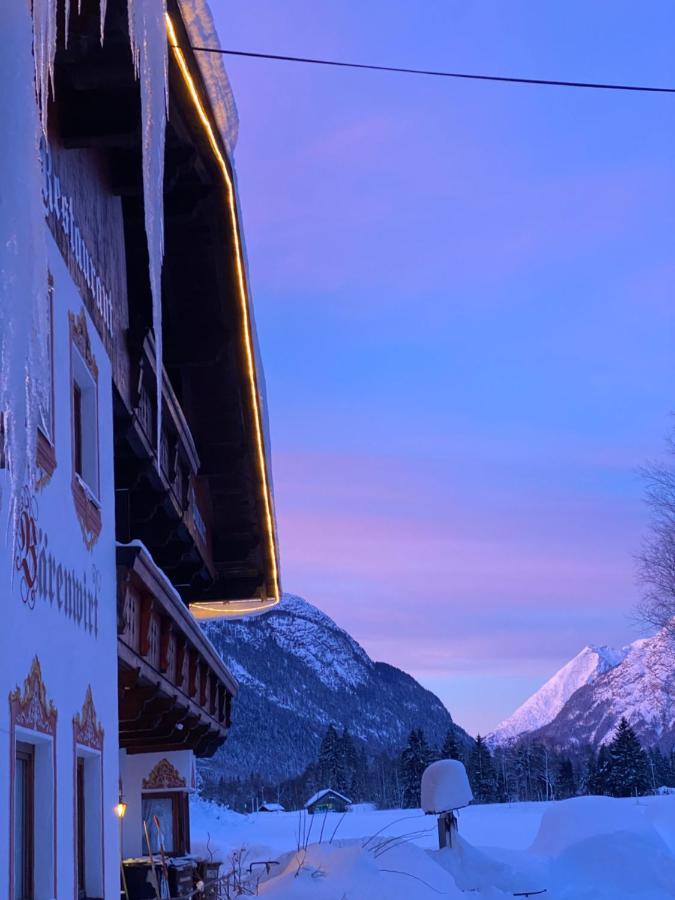 Apartmán Baerenwirt Mittenwald Exteriér fotografie